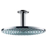 Hansgrohe Raindance S 240 Chrome nadglavni tuš okrugli sa 1 mlazom i držačem nadglavnog tuša plafonskim 27463000 | ePonuda.com