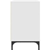 vidaXL Noćni ormarić Bijelo 63.5 x 36 x 61 cm Konstruirano drvo | shoptok.hr