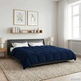  Zimska posteljnina Temno modra 200 x 200 cm Mikrovlakna, (5000284459) | Shoptok.si