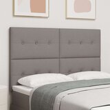  Vzglavje s gumbi, prešito, taupe, 160 cm, tkanina, (22052814) Cene