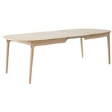 Hammel Furniture Raztegljiva jedilna miza z dodatno ploščo iz masivnega hrasta 106x184 cm Miro – | Shoptok.si