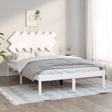  Posteljni okvir bel 135x190 cm 4FT6 trden les, (20644226) Cene
