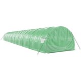  Staklenik s čeličnim okvirom zeleni 60 m² 20 x 3 x 2 m | shoptok.hr