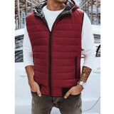 DStreet Men's burgundy vest TX4238 Cene