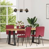 Furnova Jedilni stoli 4 kosi vinsko rdeče umetno usnje, (21928255) | Shoptok.si