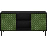  ormar GELEEN 102 x 33 x 51 cm Crni hrast Konstruirano drvo | shoptok.hr