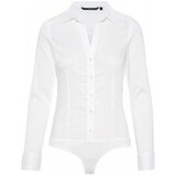 Vero_Moda Bodiji VMLADY L/S G-STRING NEW NOOS 10264853 Bela cene