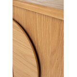 Zuiver Nizka komoda v hrastovem dekorju v naravni barvi 120x58 cm Groove – | Shoptok.si