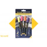 SECURIT MARKERJI s tekočo kredo FINE v štirih TROPSKIH barvah BLSMA100V4TRO | Shoptok.si