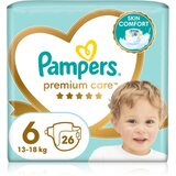 Pampers Premium Care Size 6 jednokratne pelene 13-18 kg 26 kom Cijene