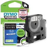 Dymo traka Durable 12MM x 5.5M crna/bela | ePonuda.com