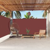 Maison Chic Zložljiva stranska tenda - Senčniki rjava 180x600 cm, (22039624) | Shoptok.si