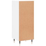  Komoda bijela 34,5 x 34 x 90 cm od konstruiranog drva | shoptok.hr