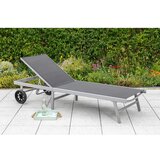 Gardenson Vrtni Ležalnik Tessin, Črna | Shoptok.si