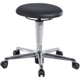bimos Delovni stolčki za čiste prostore, z odvajanjem statične elektrike, s kolesi, območje nastavitve višine 460 - 630 mm | Shoptok.si
