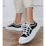 Gemre Black women's platform sneakers Salis | shoptok.hr