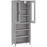  Visoka komoda siva sonome 69 5x34x180 cm od konstruiranog drva | shoptok.hr