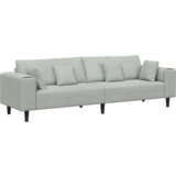 vidaXL Baršunasta sofa s jastukom s jastukom 208 cm Baršun | shoptok.hr