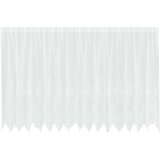vidaXL Zavese z zavesami Bela 500x100cm Poliester | Shoptok.si