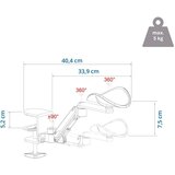 MID.YOU Podpora Za Roke Relex Rt1, Črna | Shoptok.si