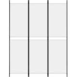 Sobna pregrada s 3 panela bijela 150 x 200 cm od tkanine | shoptok.hr