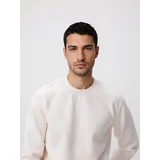 Regular pamučna bluza - krem