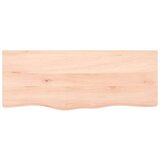  Kupaonska radna ploča 100 x 40 x 2 cm netretirano masivno drvo | shoptok.hr
