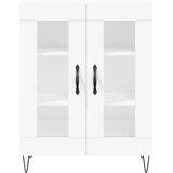  Visoka komoda bijela 69,5x34x180 cm konstruirano drvo | shoptok.hr