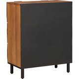  Kreveta 2 pcs Fin&amp;scaron; acacije smeđa 60 x 33 x 75 cm Slike