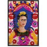  Slika - Frida Kahlo – The Frame (Self-Portrait) 40x60 U crnom drvenom okviru | shoptok.hr