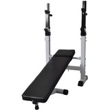  Klupa za vježbanje sa stalkom za utege i setom utega 60,5 kg | Eponuda.com