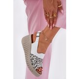ARTIKER Womens Sandals Made Of Natural Leather On Wedge White | shoptok.hr
