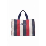 Liu Jo Nakupovalna torba marine / rdeča / bela | Shoptok.si