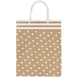 VREĆICE UKRASNE 30X40X12CM BIJELE TOČKE REX-SAUL SADOCH SDE41-053D | Shoptok.si