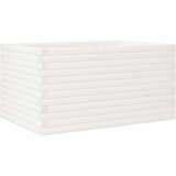  Vrtna sadilica bijela 90x60x46 cm od masivne borovine | Eponuda.ba