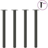 vidaXL Noge za mizo za kavo 4 kosi antracit 72-74 cm jeklo | Shoptok.si