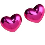  Naušnice AD-33121 - Heart/Ružičasta KP33121 | Shoptok.si