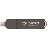  External Portable SSD Patriot Viper PVP30 Duo Compact 512GB 1000MB /s USB A+C 3.2 Gen2 (PVP30512G28UDG) | shoptok.hr