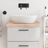 vidaXL Kupaonska radna ploča 60x50x(2-6) cm netretirano masivno drvo | shoptok.hr