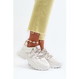 Boto Women's sneakers on a chunky sole with decorative lacing White Relissa | Shoptok.si