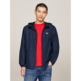 Tommy Jeans Prehodna jakna 'Chicago ' mornarska / rdeča / bela | Shoptok.si