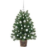 vidaXL Umestno božično drevo med 150 LED Zelena 90 cm PE in PVC | Shoptok.si
