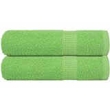 vidaXL Brisače 2 kos zelena 100x150 cm 360 gsm 100% bombaž | Shoptok.si