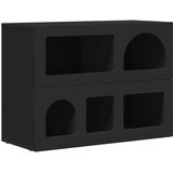  Kreveta Crna 80.5 x 35 x 59 cm Konstruirano drvo | shoptok.hr