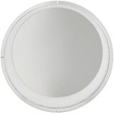 XORA STENSKO OGLEDALO, 100/100/5,5 cm steklo, leseni material | Shoptok.si
