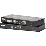 Aten KVM podaljšek za USB vhodne naprave in DVI grafiko s prenosom zvoka in RS-232 (60 m) KVM-podaljšek \, USB/DVI\, 60 m CE600-AT-G, (20410814) | Shoptok.si