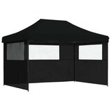 Šator za svadbe - šator za zabave Crna 279 x 410 x 315 cm Oxford tkanina | shoptok.hr