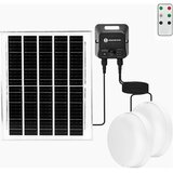 Aigostar Set od 2 solarna LED plafonska svetla LED/3,7V 12000 mAh IP65 + daljinski upravljač Cene