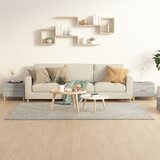 vidaXL Klubske mizice 2 kosa sive sonoma 50x50x40 cm konstruiran les Cene