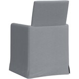  Trpezarijske stolice 2 pcs Svjetlosiva 57 x 67 x 95 cm tkanina | shoptok.hr